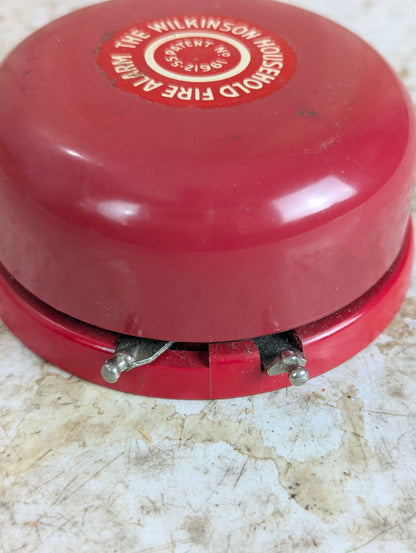 Vintage Wilkinson Household Fire Alarm