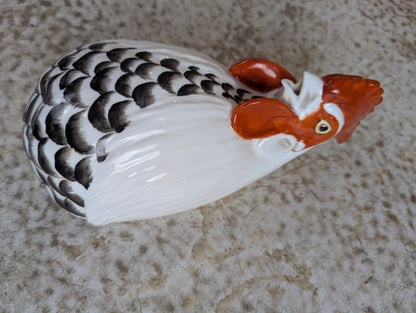 Vintage Royal Worcester Rooster String Dispenser