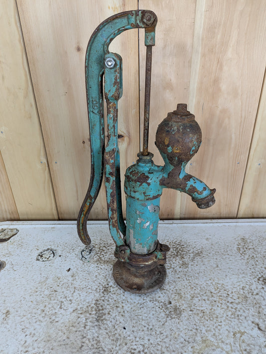Vintage Beatty Bros. Cast Iron Well Pump