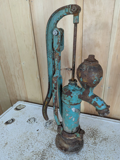 Vintage Beatty Bros. Cast Iron Well Pump