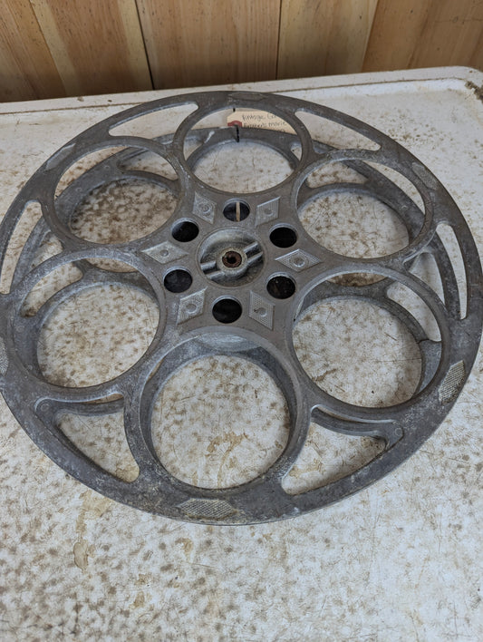 Vintage Goldberg Brothers Movie Projector 15" 35mm Film Reel