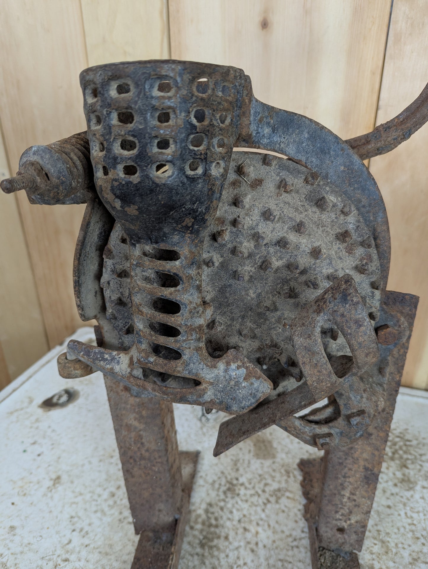 Antique Cast Iron Corn Sheller