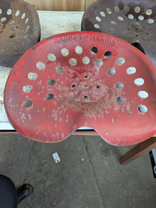 Vintage Massey Harris Tractor Seat