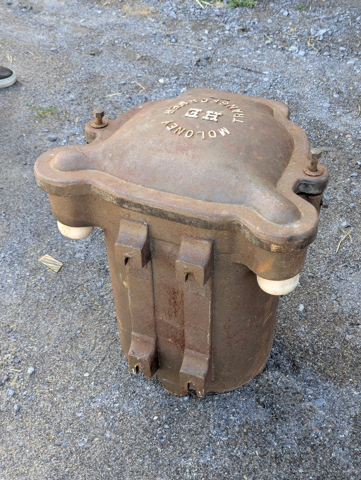Vintage Cast Iron Transformer