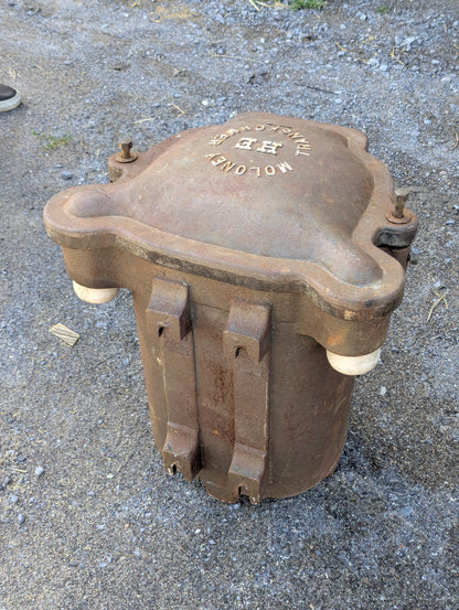 Vintage Cast Iron Transformer