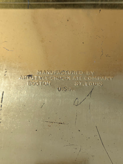 1920’s Advertising Art Style Chocolate Tin