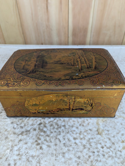 Antique MacFarlane Lang & Co Biscuits & Cakes Tin