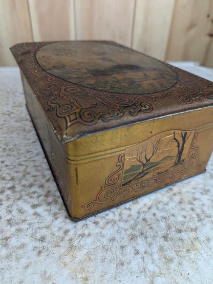Antique MacFarlane Lang & Co Biscuits & Cakes Tin