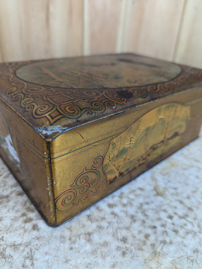 Antique MacFarlane Lang & Co Biscuits & Cakes Tin