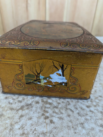 Antique MacFarlane Lang & Co Biscuits & Cakes Tin