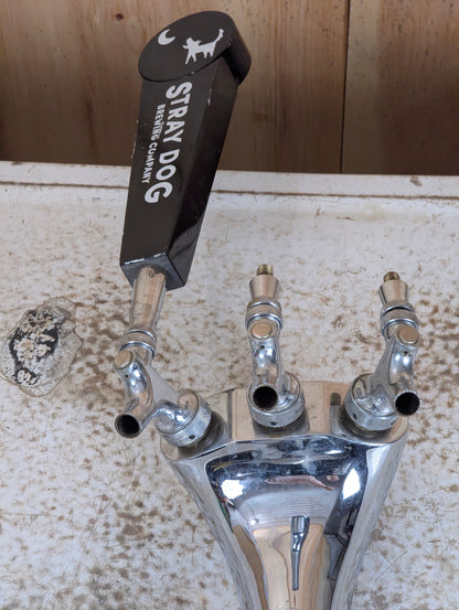 3 Tap Cobra Style Draft Beer Tower