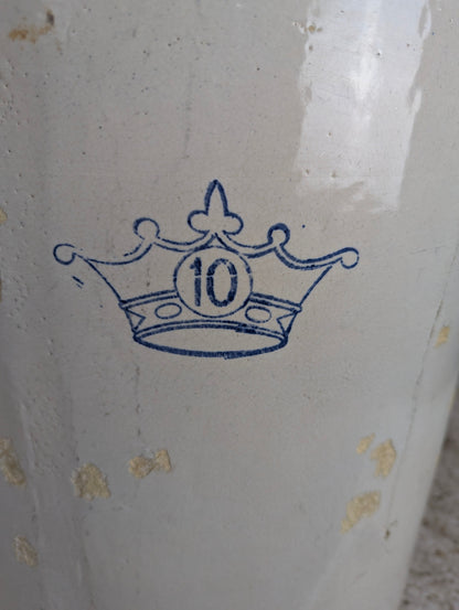 Vintage #10 Stoneware Crock