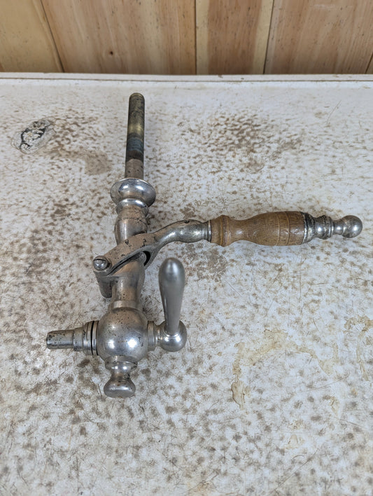 Vintage Bishop & Babcock Beer Wine Barrel Tap Faucet