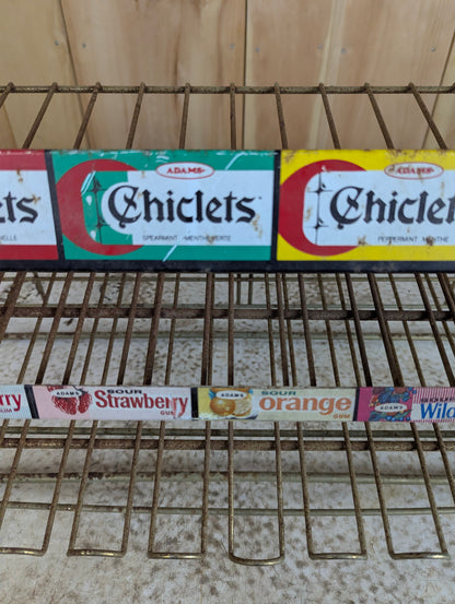 Vintage Metal Retail Gum & Mints Display Rack