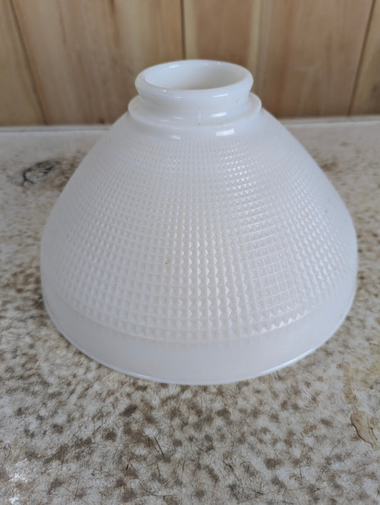 Vintage Corning Milk Glass Lamp Shade
