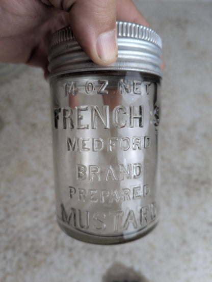 Antique 14 oz. French’s Prepared Mustard Jar