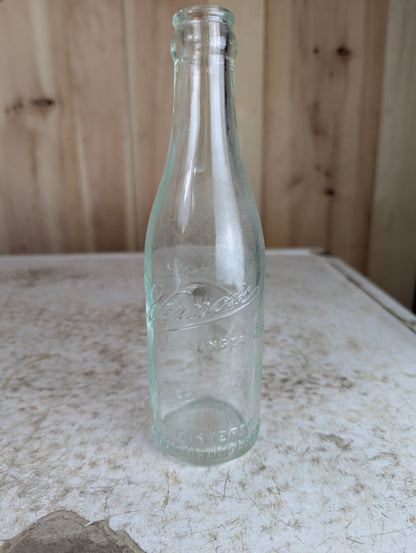 1950’s Vernor’s 8 Fl Oz Ginger Ale Glass Bottle