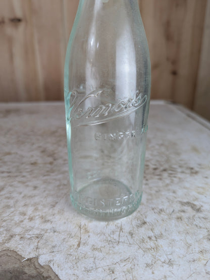 1950’s Vernor’s 8 Fl Oz Ginger Ale Glass Bottle