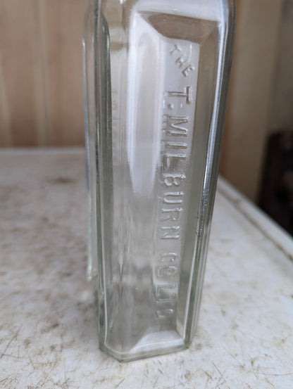 Burdock Blood Bitters Glass Medicine Bottle