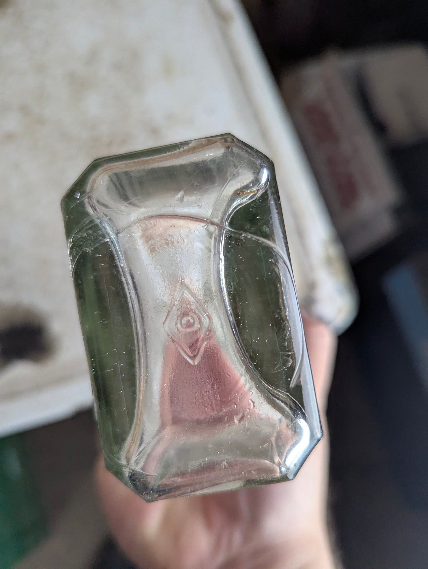 Burdock Blood Bitters Glass Medicine Bottle