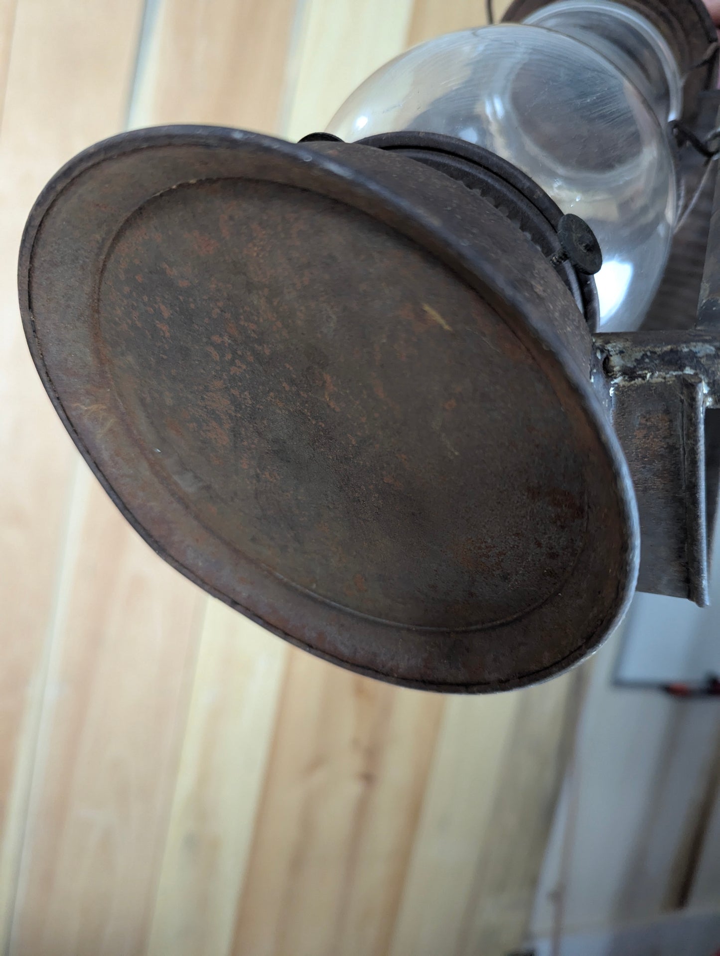 1890’s Antique CT Ham Mfg Co #0 Reflecting Oil Lantern For Carriage