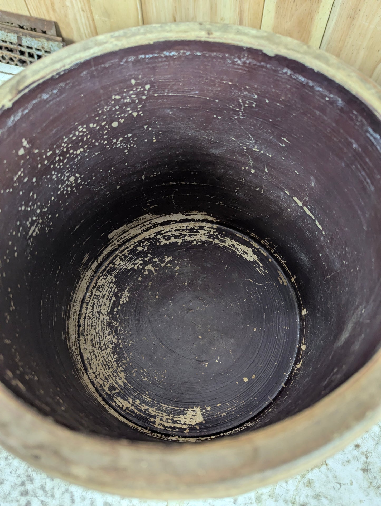 Antique Rustic #2 Stoneware Crock