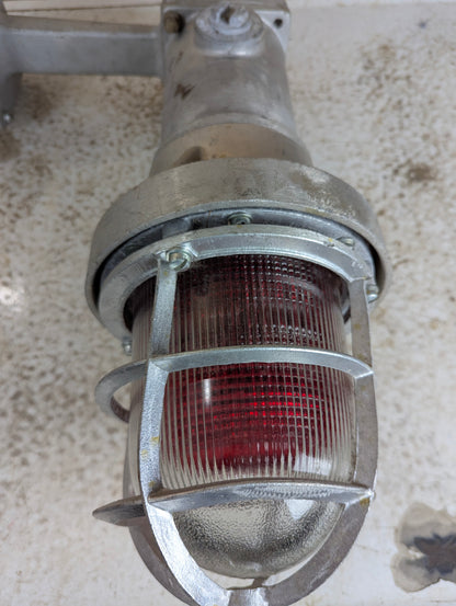 Edwards GS Explosion Proof Strobe Caged Hazardous Warning Light