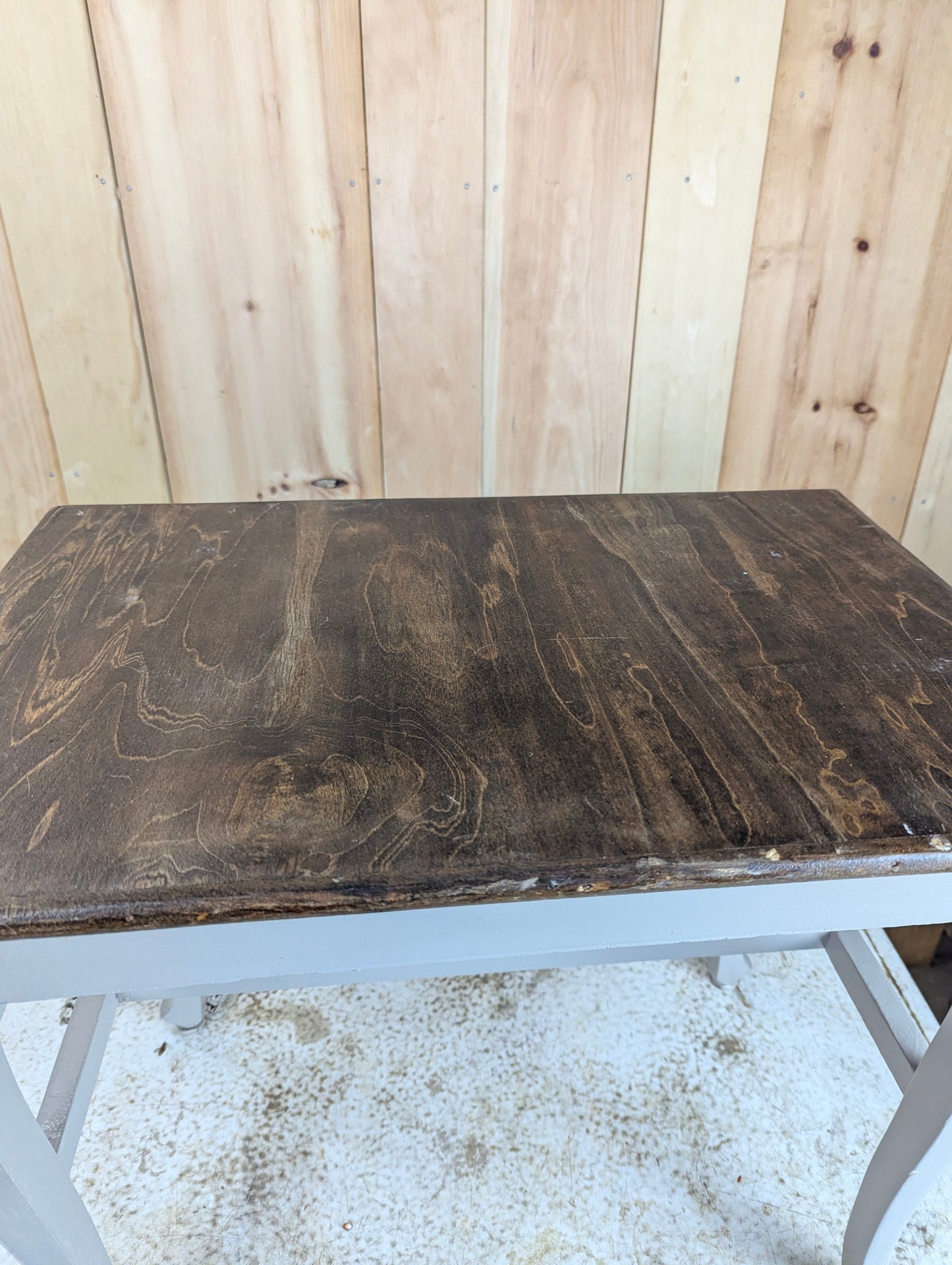 Handcrafted Refinished Piano Bench