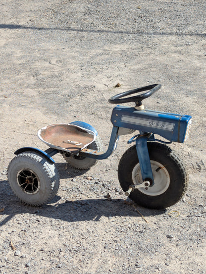 Kid's Ol' Blue Pedal Tractor