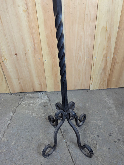 Wrought Iron Fireplace Tool Stand