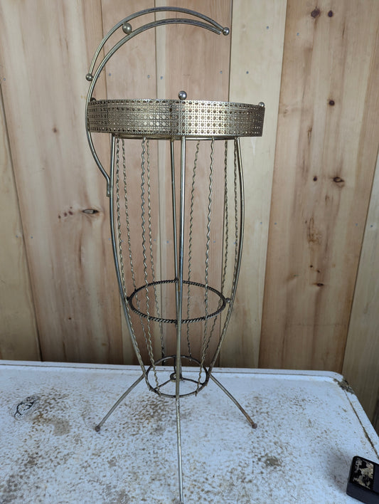 Vintage Metal Ashtray Stand