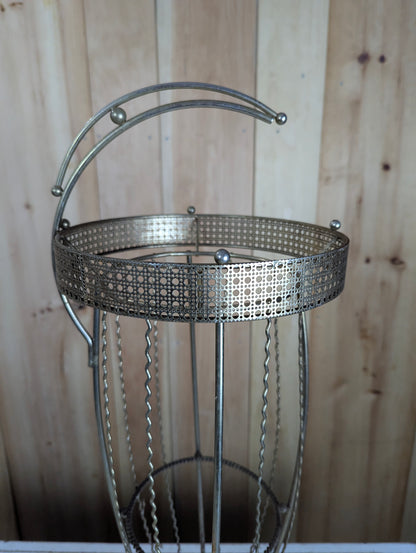 Vintage Metal Ashtray Stand