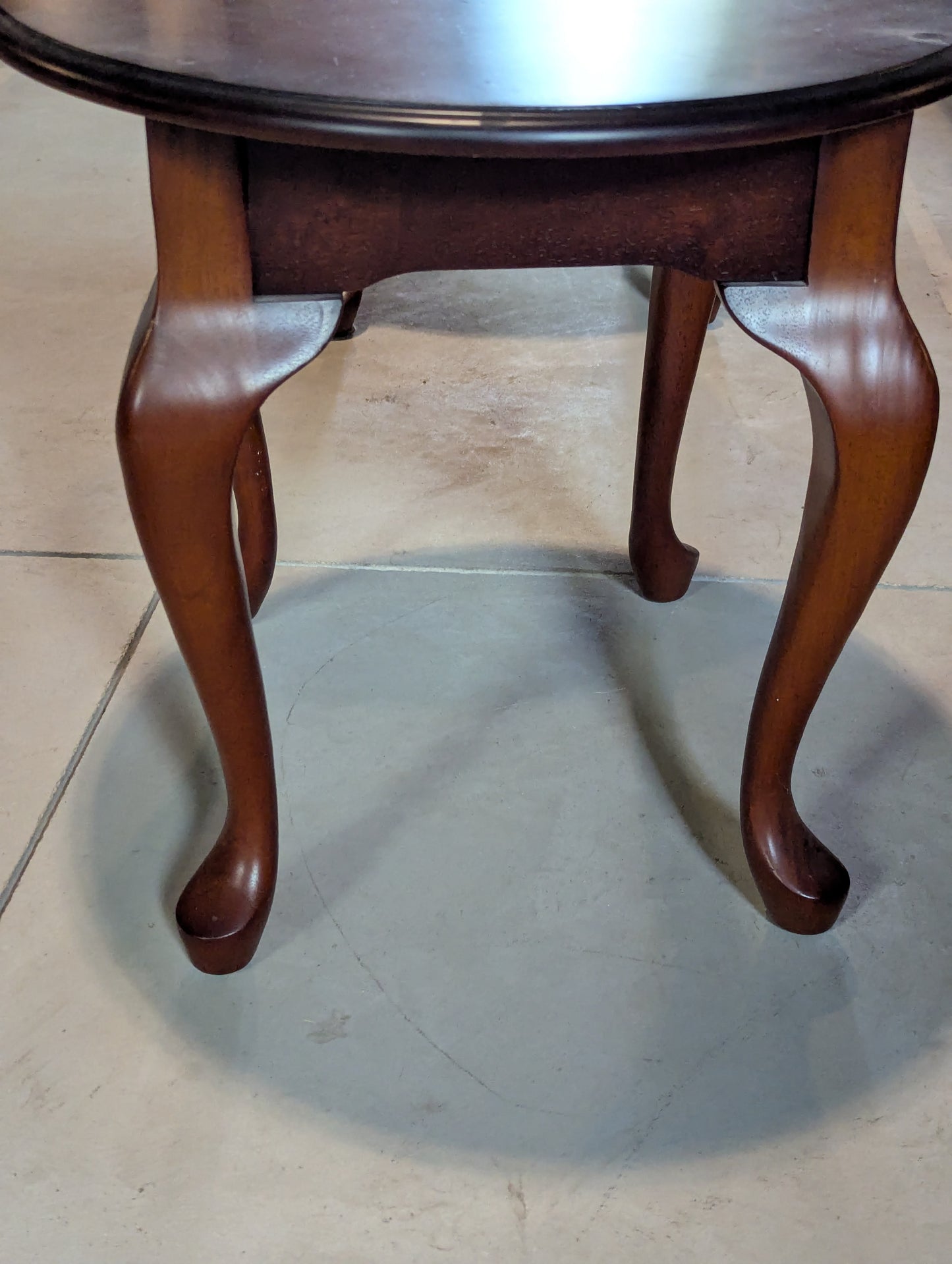 Vintage Wooden End Table