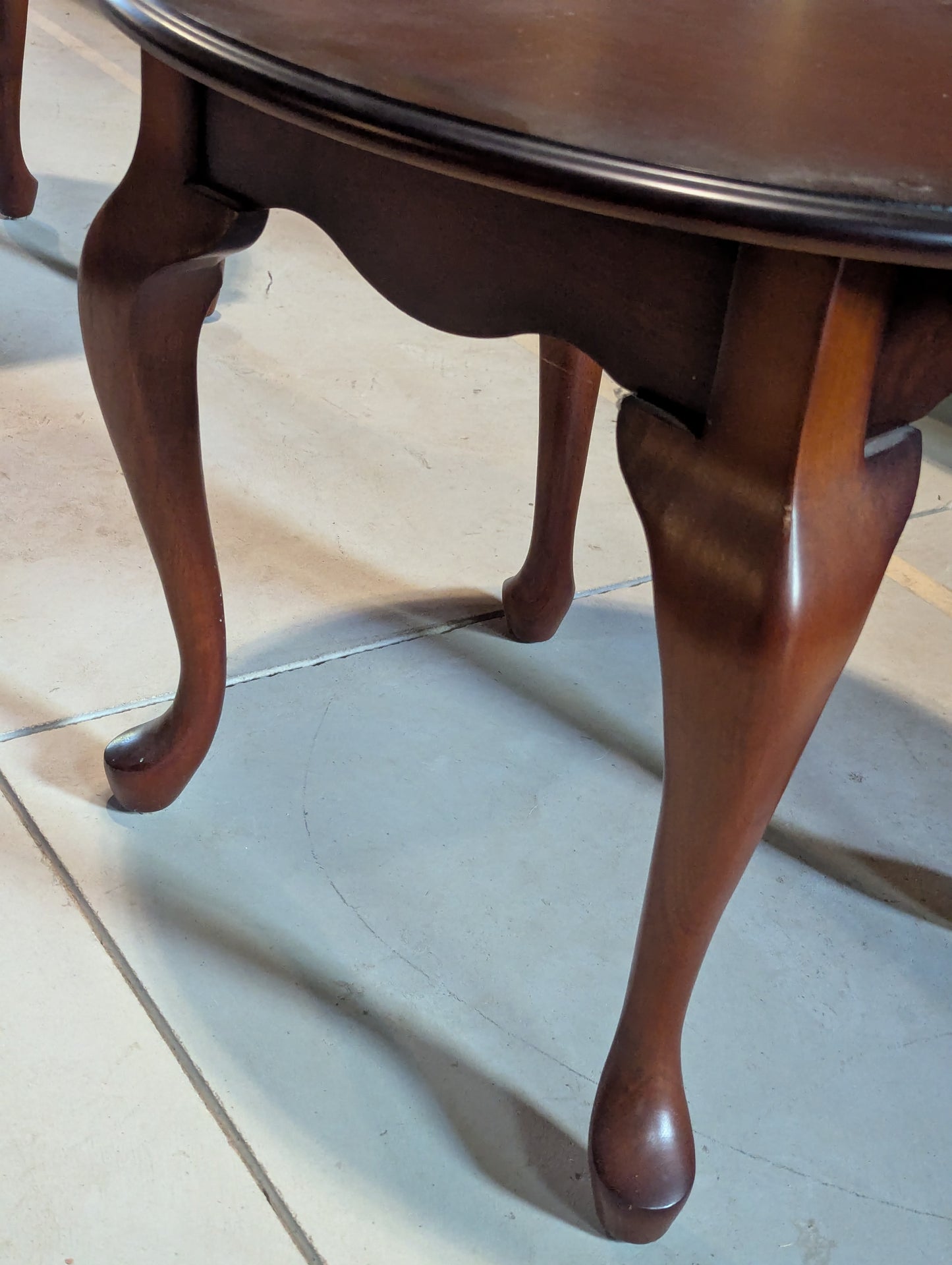 Vintage Wooden End Table