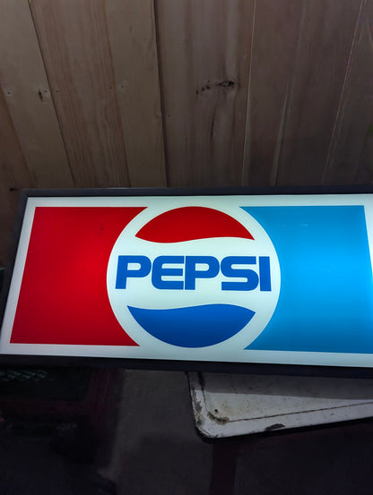 Pepsi Light Up Sign