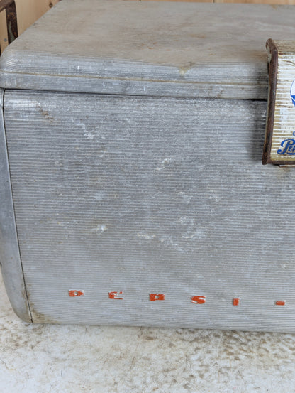 1950’s Vintage Aluminum Pepsi Cola Cooler