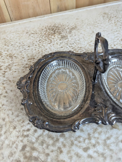 Vintage Marlboro Silver Plated Serving Dish