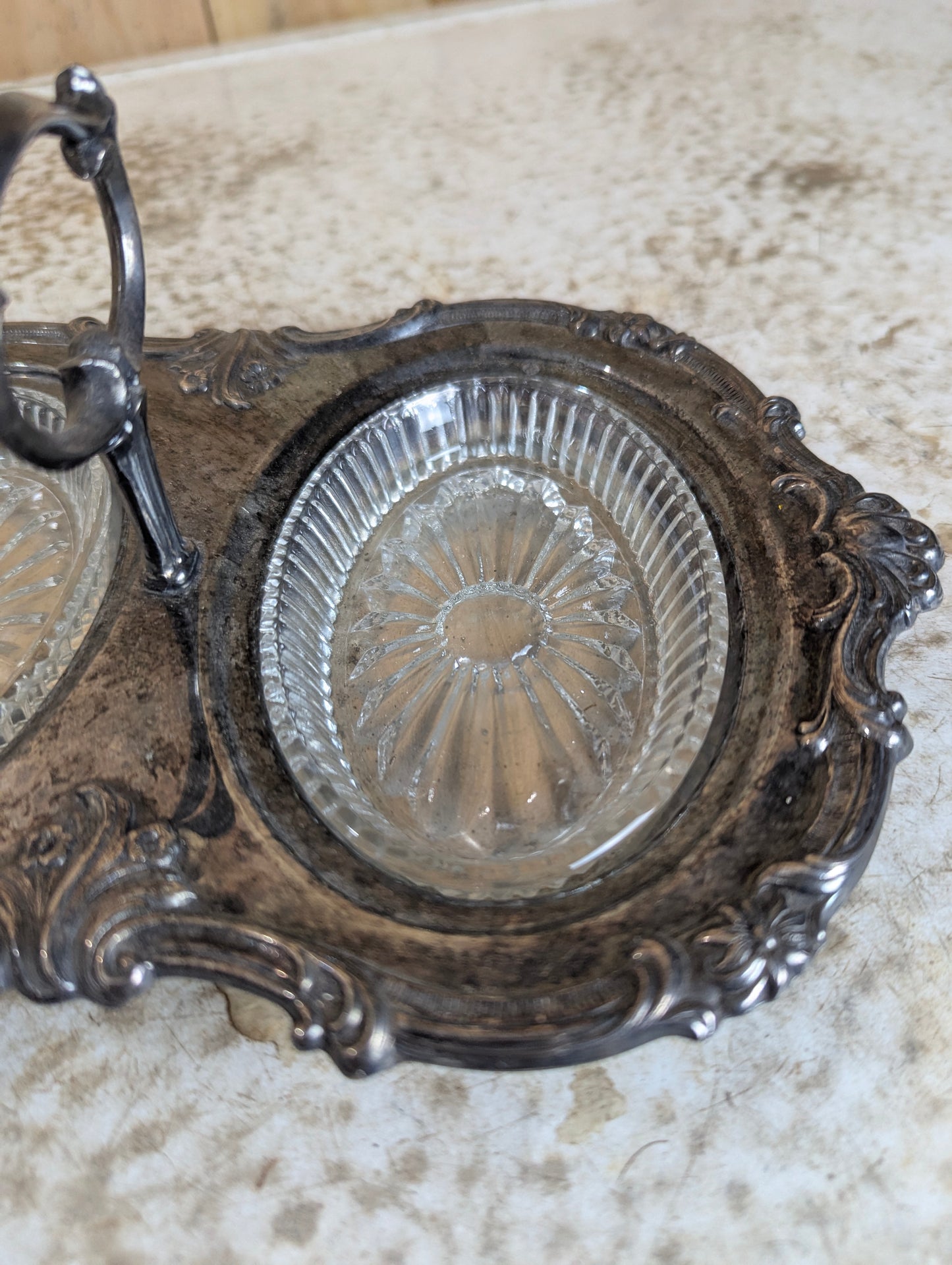 Vintage Marlboro Silver Plated Serving Dish