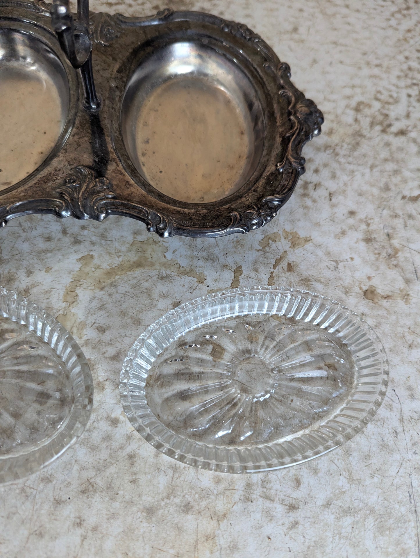 Vintage Marlboro Silver Plated Serving Dish