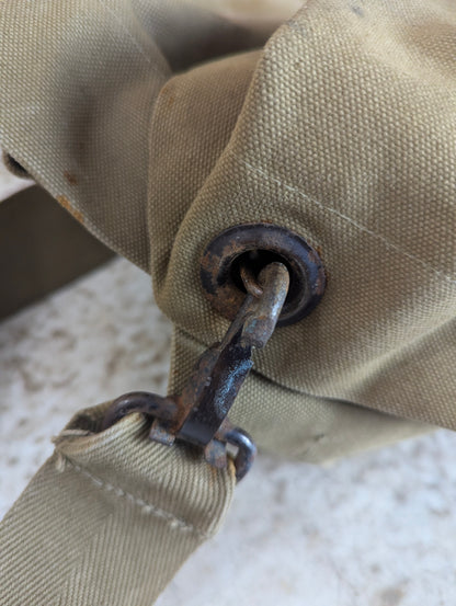 Military Canvas Top Loading Duffle Bag