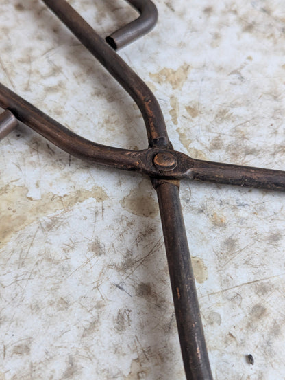 Vintage Metal Fire Tongs