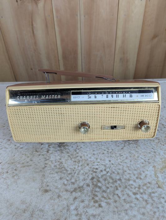 Vintage 6510 Channel Master 6 Transistor Cordless AM Radio