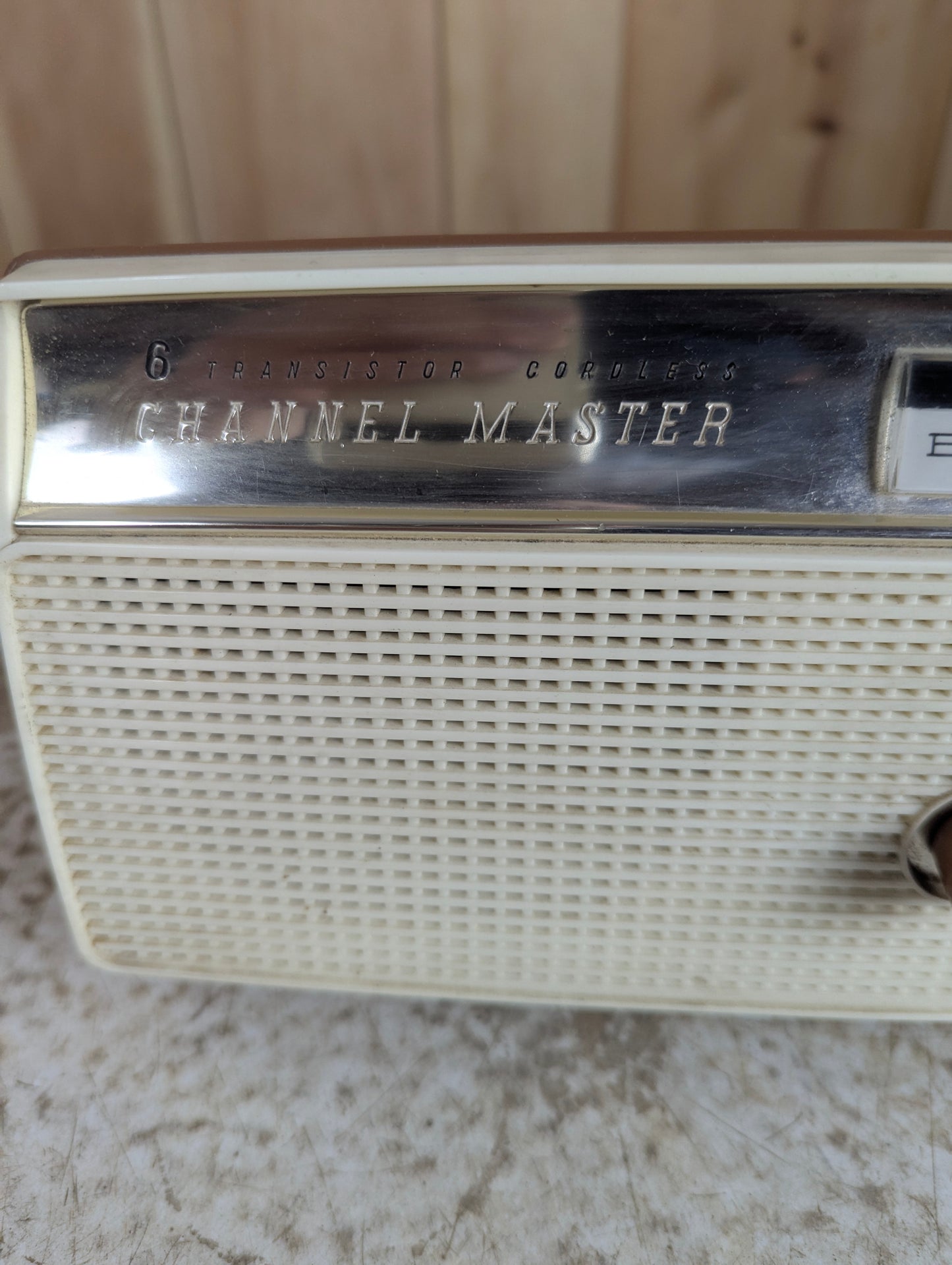 Vintage 6510 Channel Master 6 Transistor AM Radio
