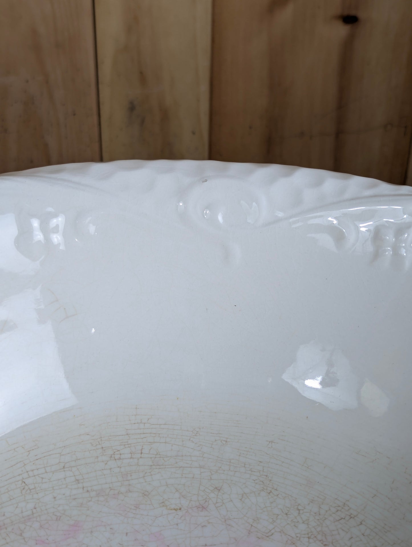 Vintage J&G Meakin England Ironstone Washstand Bowl