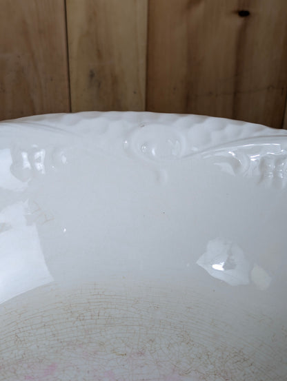 Vintage J&G Meakin England Ironstone Washstand Bowl