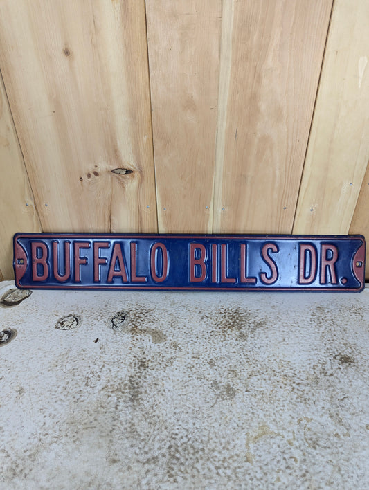 NFL Buffalo Bills Dr. Metal Sign