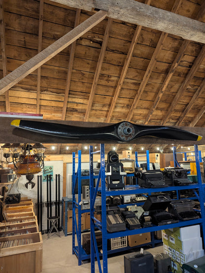 Vintage 1943 ERCO Fixed Angle 93" Compreg Wood Propeller