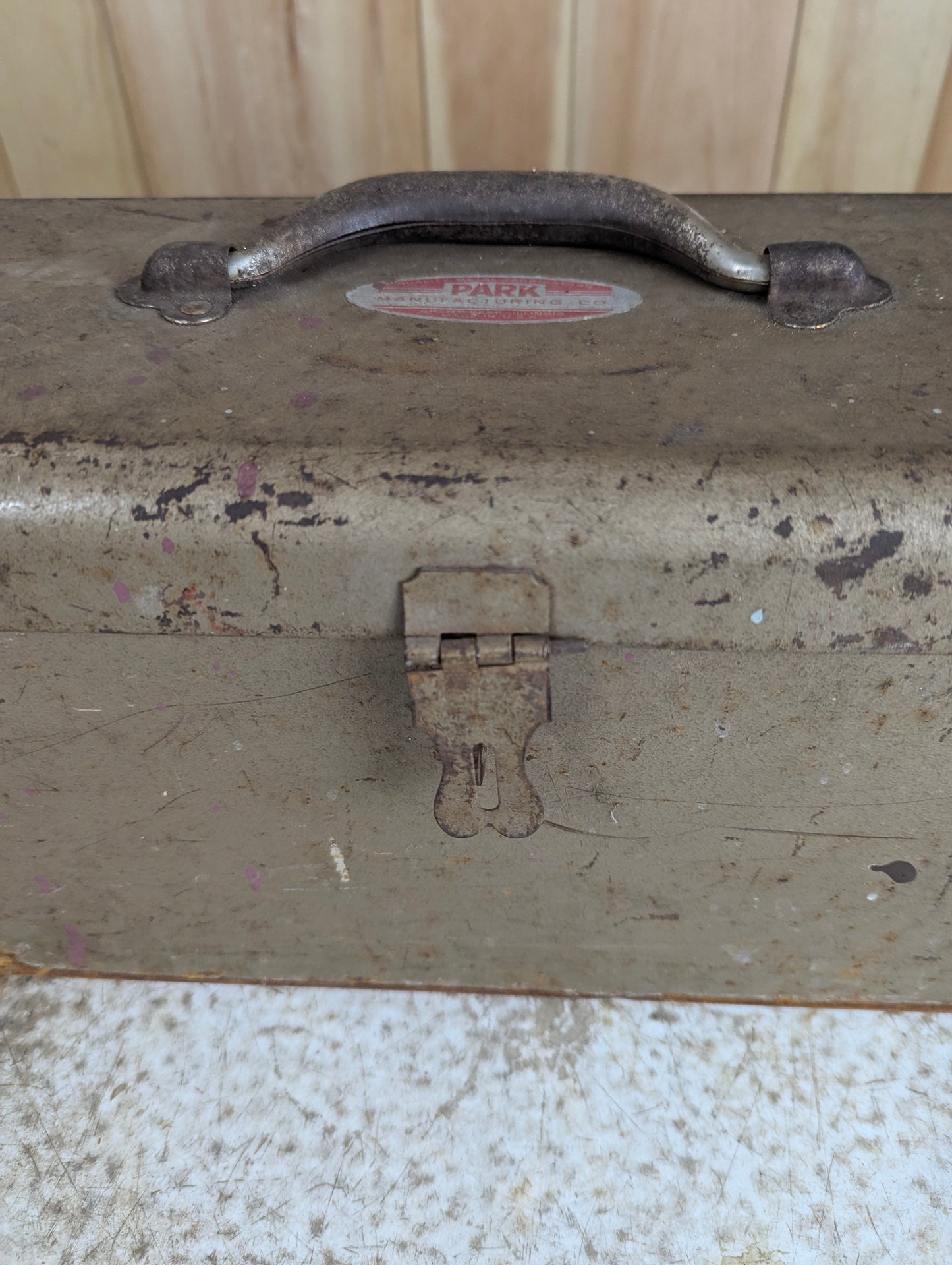 Vintage Metal Toolbox