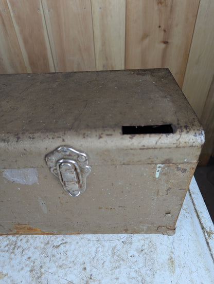 Vintage Metal Toolbox