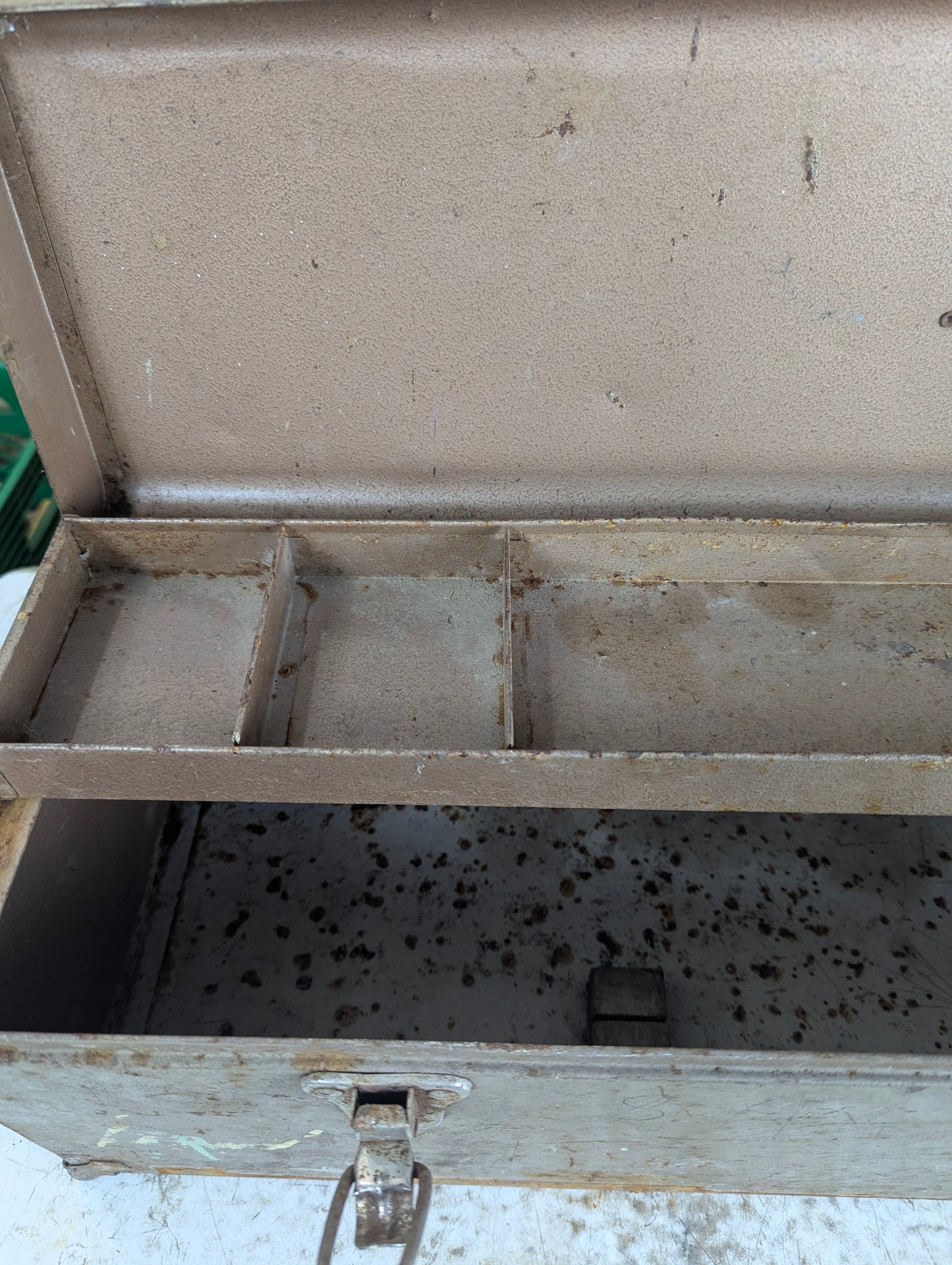 Vintage Metal Toolbox